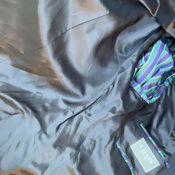 š„āChapsāSlimāFitĀ Men'sāBlackāSuitāJacket/Blazer,āSize-40L - Picture 8 of 10